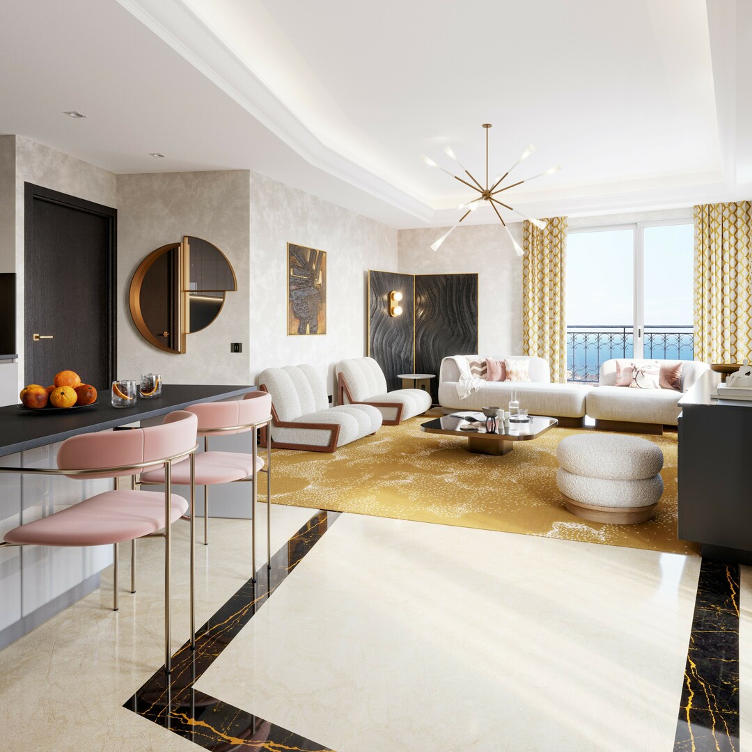 Vendita Esclusività Appartamento 2 locali Monaco Moneghetti nuova residenza - Appartamenti in vendita a MonteCarlo