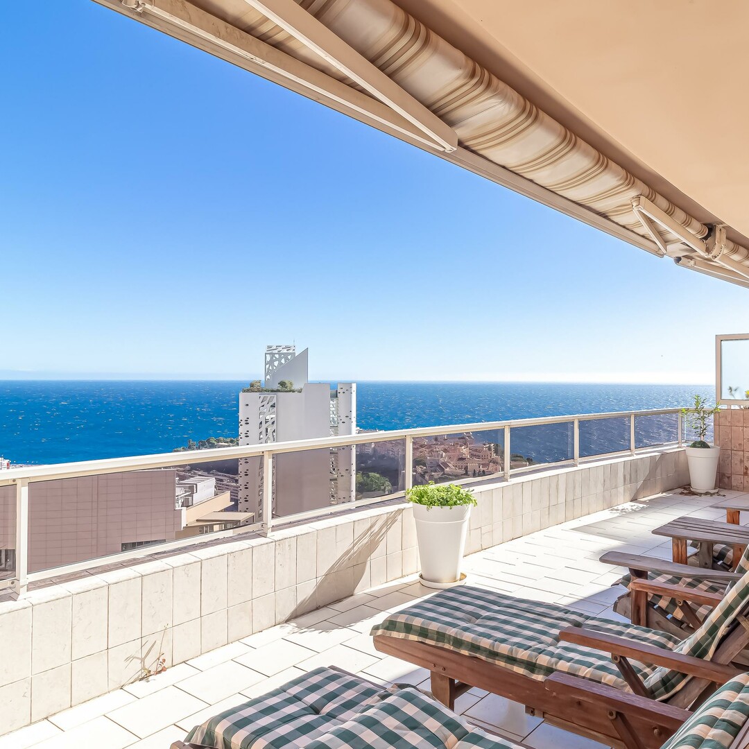 Bel trilocale - Vista mare e Rocca - Appartamenti in vendita a MonteCarlo