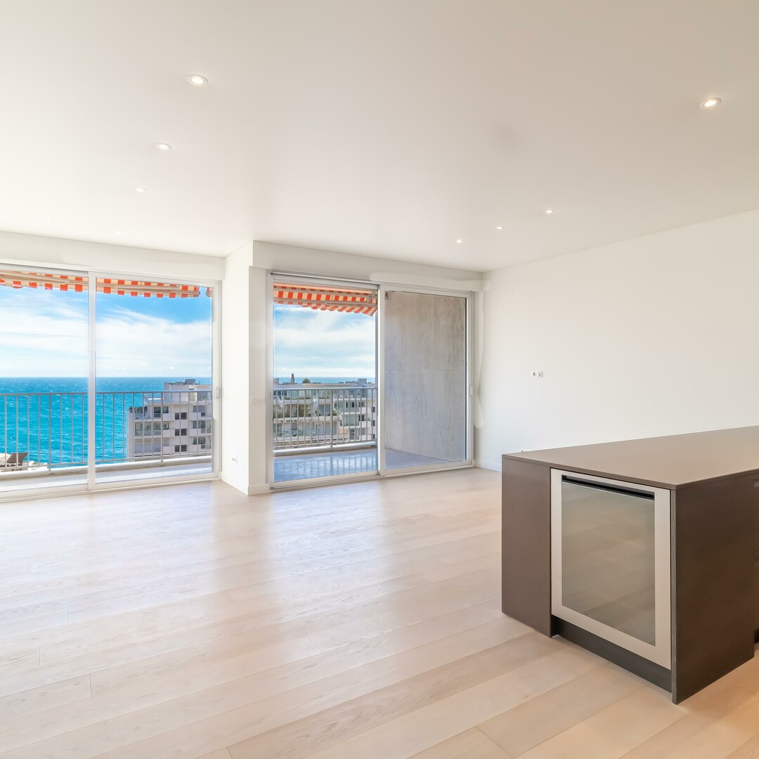 Trilocale completamente ristrutturato- Vista mare - Appartamenti in vendita a MonteCarlo