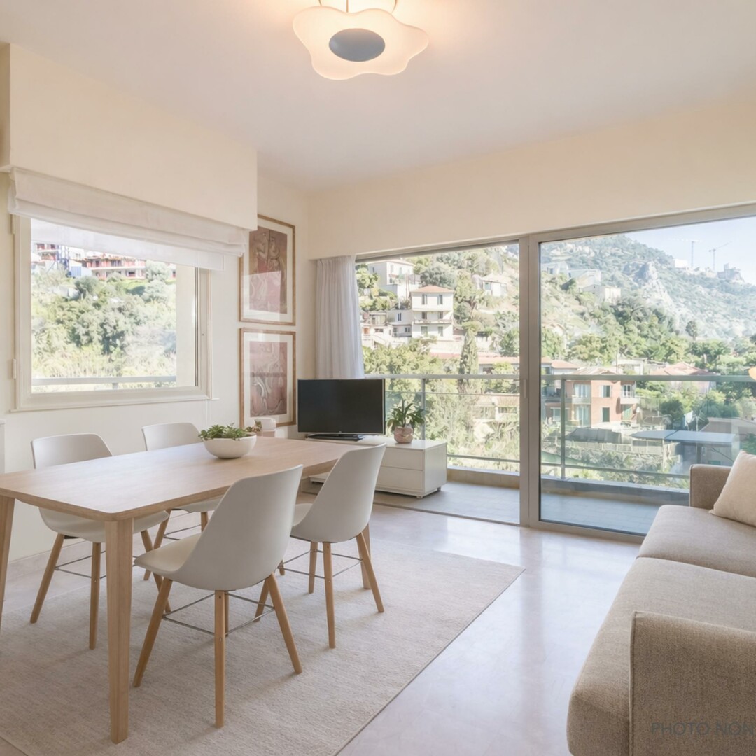 Bilocale con vista aperta sulla città e sulle montagne. - Appartamenti in vendita a MonteCarlo