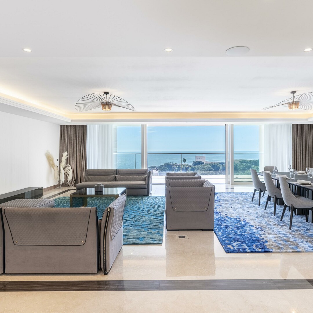 Magnifico appartamento ammobiliato in nuova costruzione di prestigio fronte mare (co-esclusiva) - Appartamenti in vendita a MonteCarlo