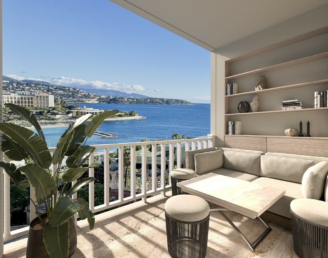 GRANDE BRETAGNE - Monte-Carlo - Appartamento Rinnovato 4 Locali - Vista Mare - Appartamenti in vendita a MonteCarlo