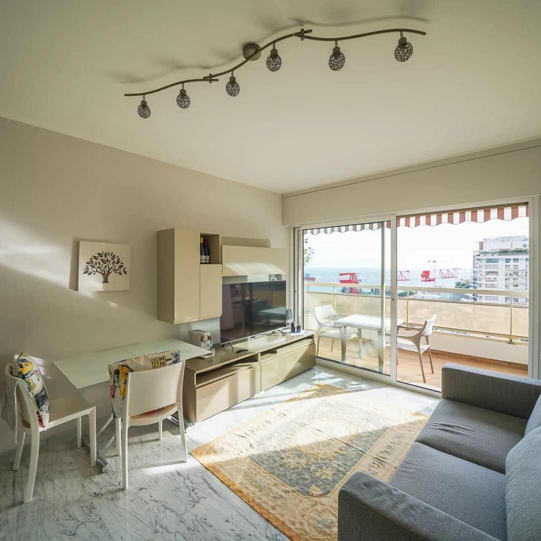 LIGURES - Jardin Exotique - Monolocale Ristrutturato Vista Mare - Appartamenti in vendita a MonteCarlo