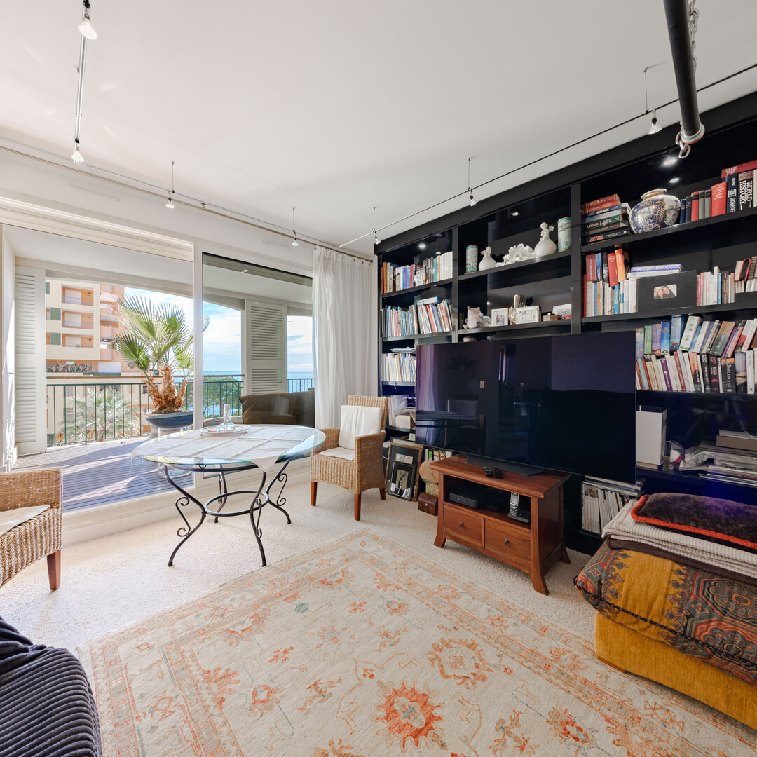 MAGNIFICO APPARTAMENTO 2 STANZE CON VISTA SUL MARE - Appartamenti in vendita a MonteCarlo