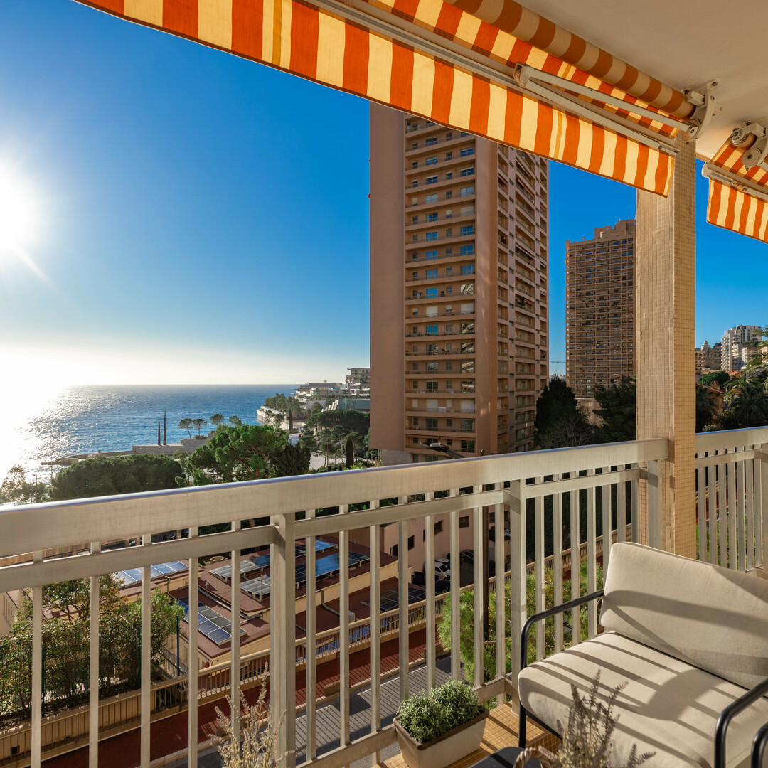 LE CASABIANCA - SPAZIOSO APPARTAMENTO CON VISTA MARE - Appartamenti in vendita a MonteCarlo