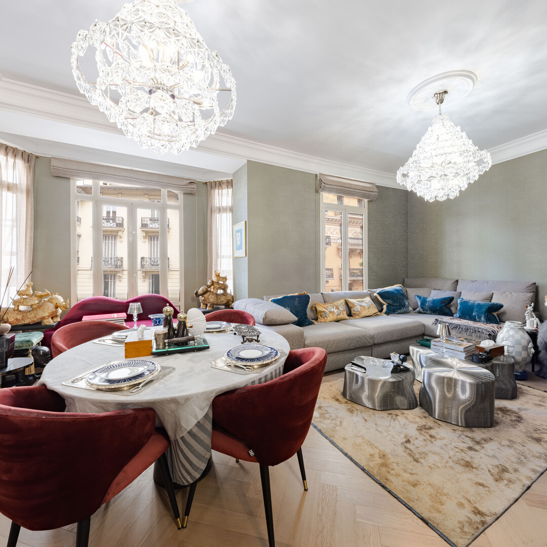 PRESTIGIOSO APPARTAMENTO DI 4 LOCALI CON FINITURE DI LUSSO - VILLA LA ROUSSE - Appartamenti in vendita a MonteCarlo