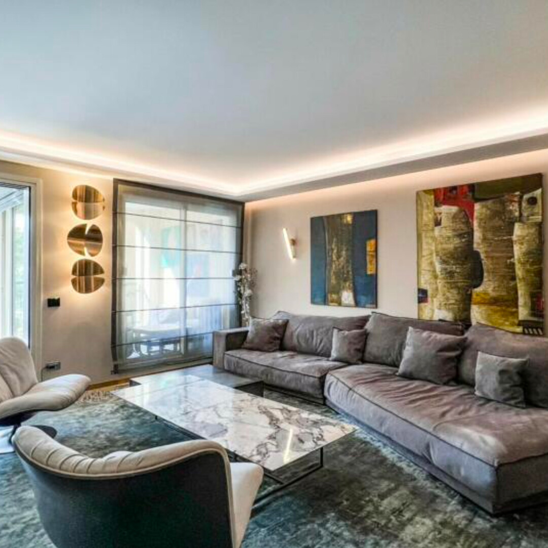 Appartamento ristrutturato con 4 camere da letto e vista mare - Appartamenti in vendita a MonteCarlo