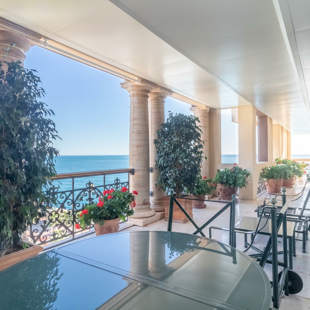 Ampio appartamento al Seaside Plaza - Vista mare e porto di Cap d'Ail