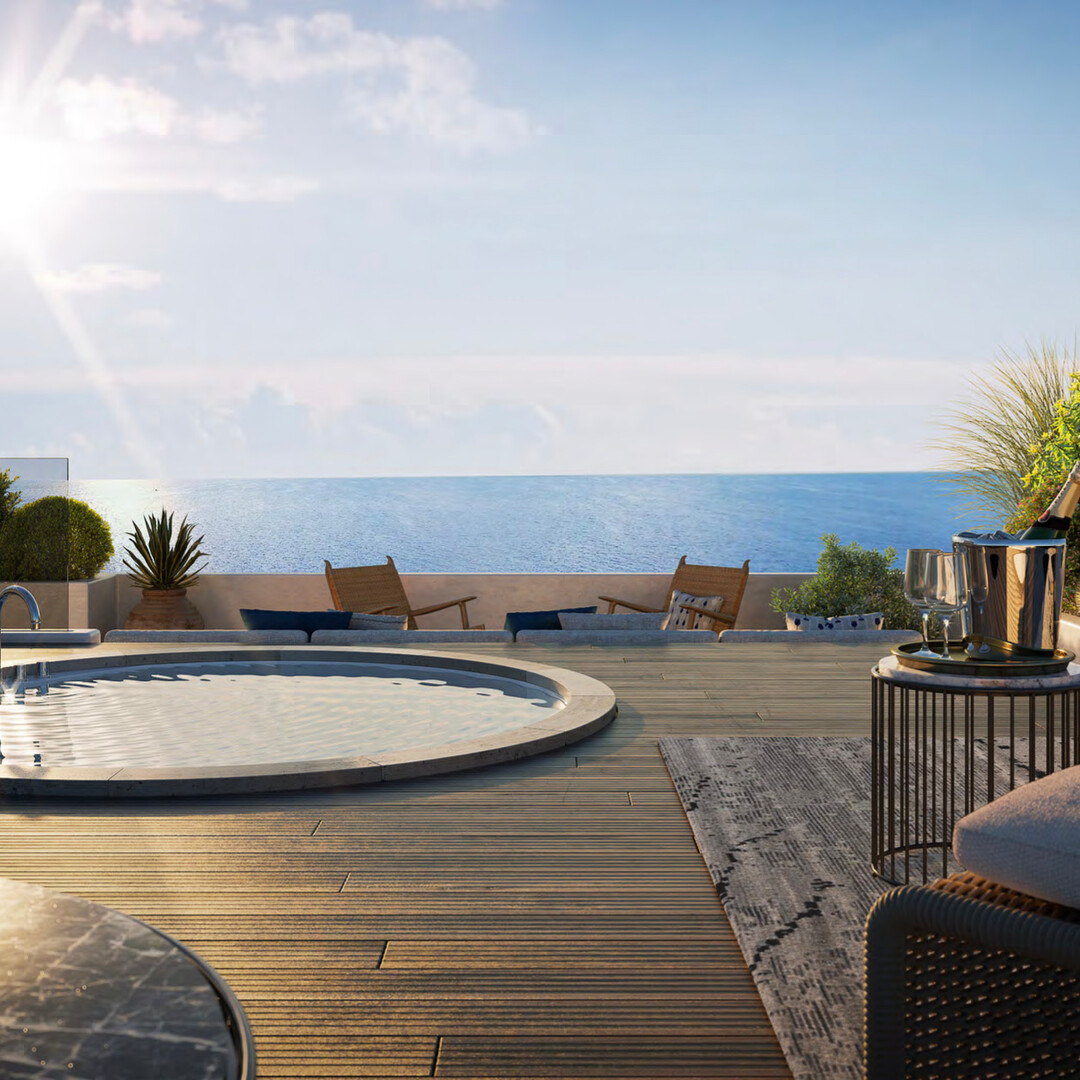 MAGNIFIQUE PENTHOUSE EN TRIPLEX VUE MER - SOLE