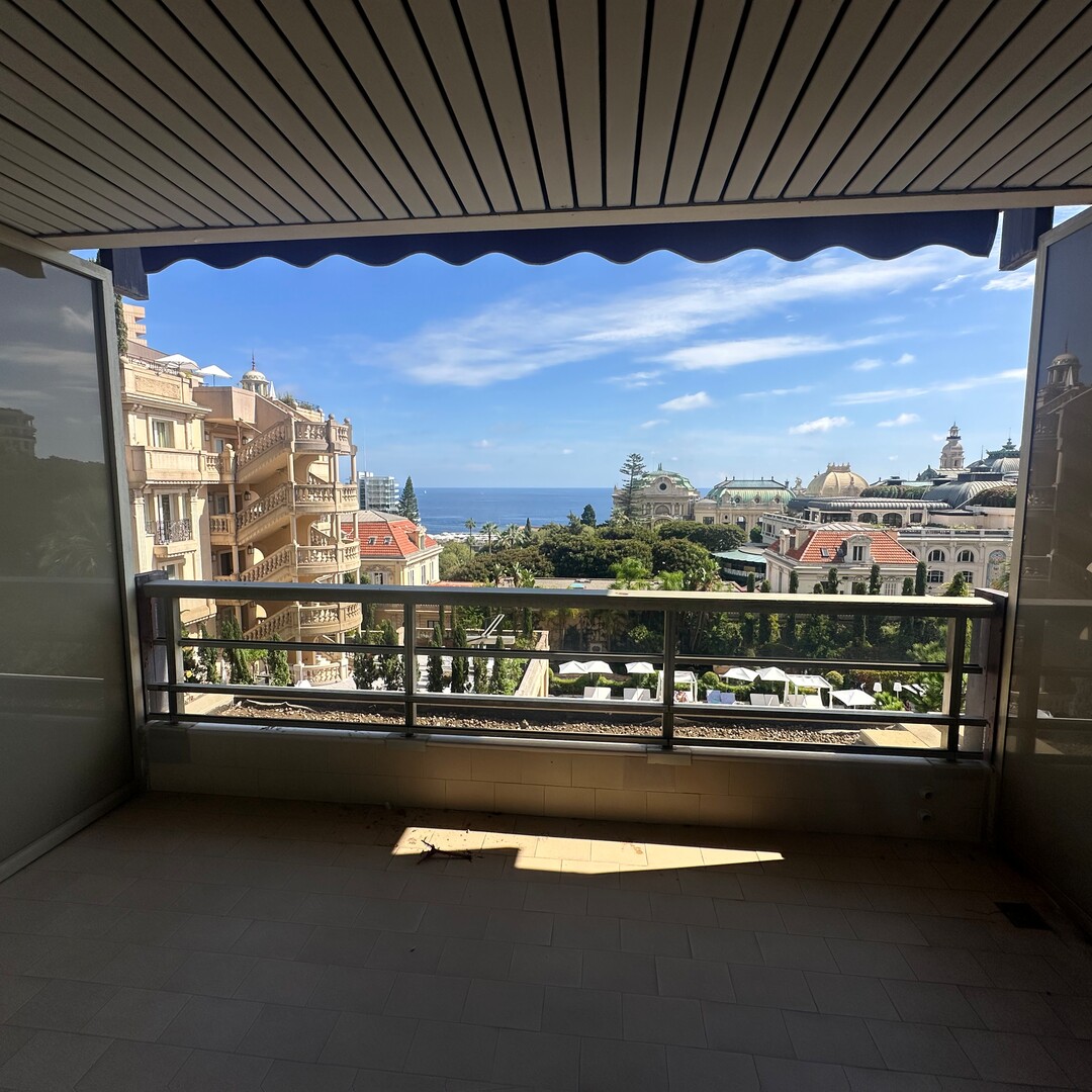 LES FLORALIES: MONOLOCALE - TERRAZZA - VISTA MARE SENZA OSTACOLI - Appartamenti in vendita a MonteCarlo