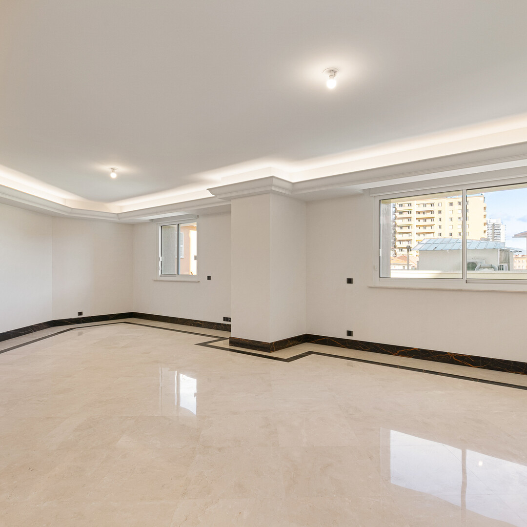 Vendita esclusiva ampio nuovo appartamento trilocale Villa Ninetta Moneghetti Monaco - Appartamenti in vendita a MonteCarlo