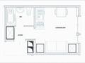 MONTAIGNE - Monolocale idealmente situato nel Carré d''Or, in una residenza di lusso - Appartamenti in vendita a MonteCarlo